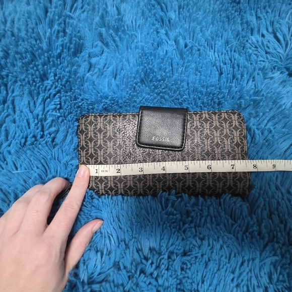 Fossil Madison Zip Clutch Wristlet Wallet - Picture 10 of 11